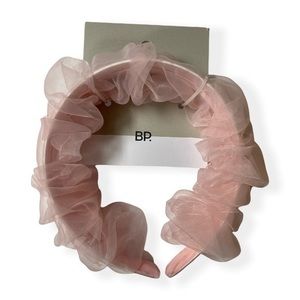 BP Headband Wrapped Pink Ribbon